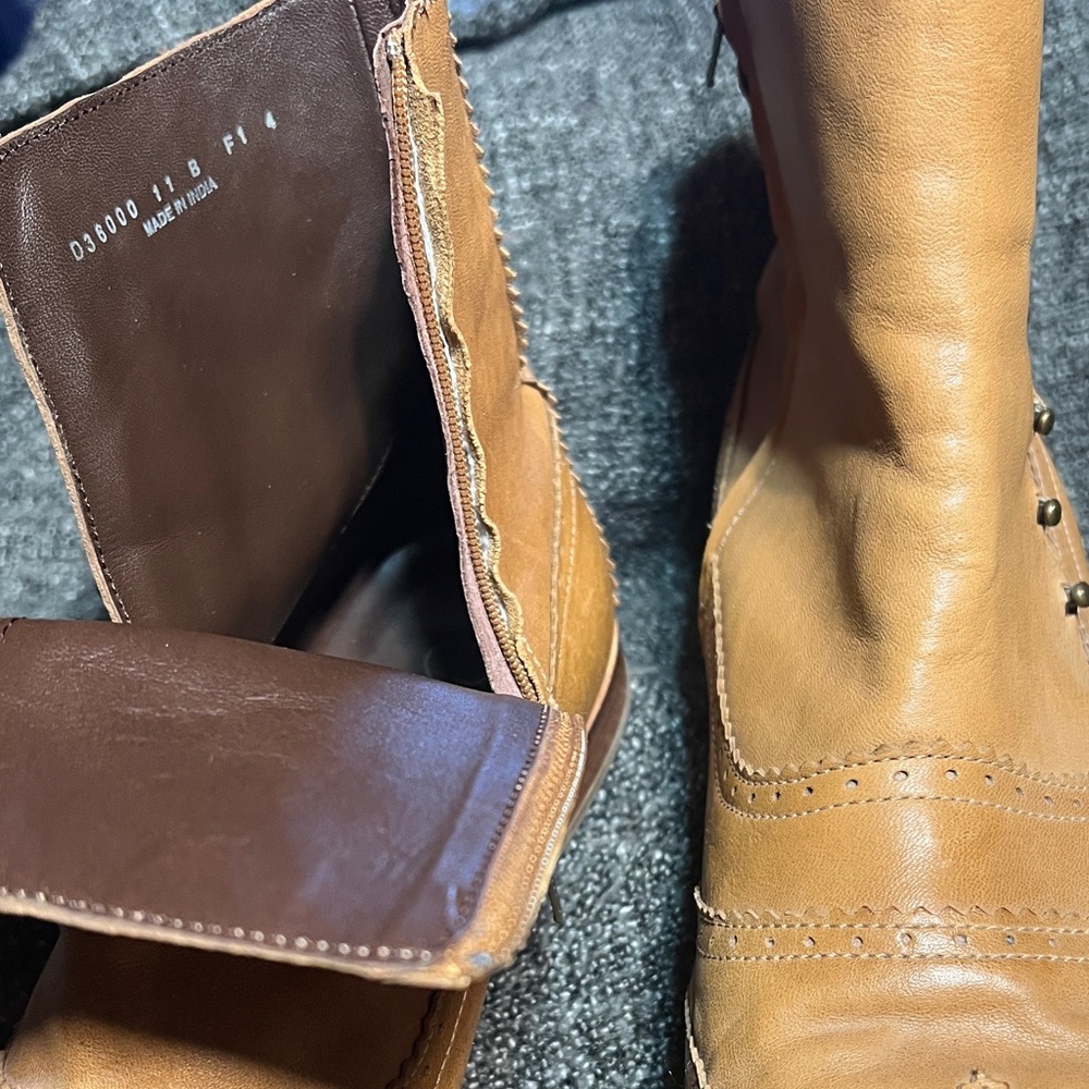 Cole Haan Light Brown Ankle Booties - Picture 8 of 10